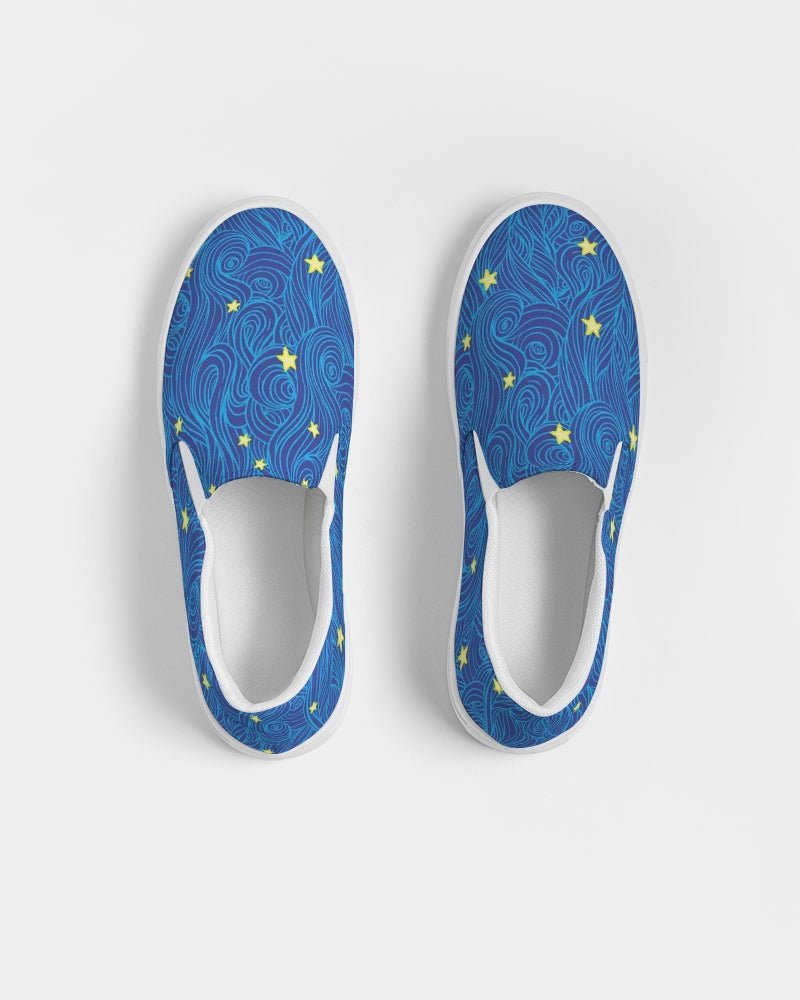 Starry Night Women's Slip-On Canvas Shoe