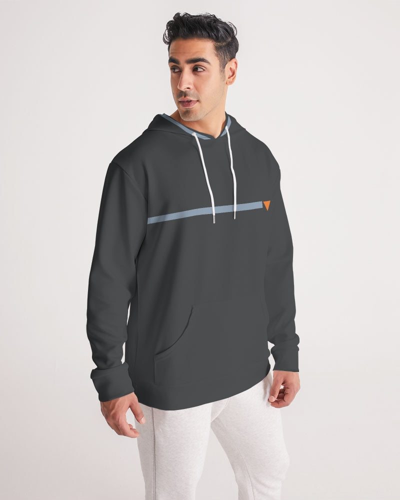 The Split Gray Men's Hoodie | always Get Lucky