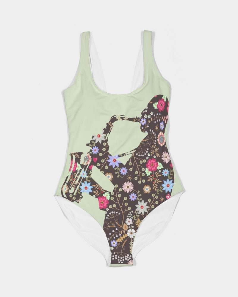 Jazz Man Women's One-Piece Swimsuit
