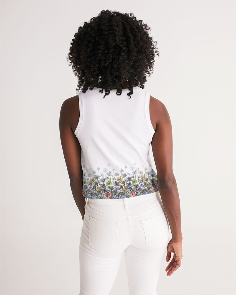 Tropical Winds Women's Cropped Tank