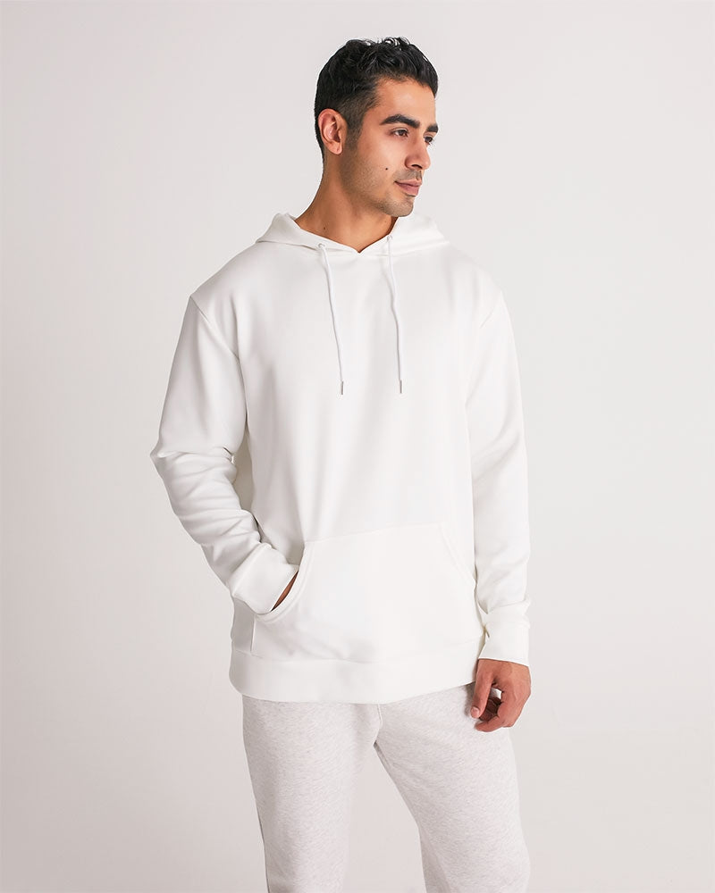 Solid State Of Mind White Men's Hoodie