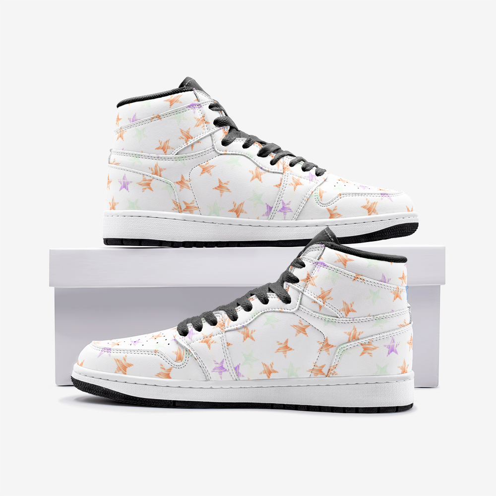 Dallas White Multi Unisex Sneaker from Vluxe by Lucky Nahum