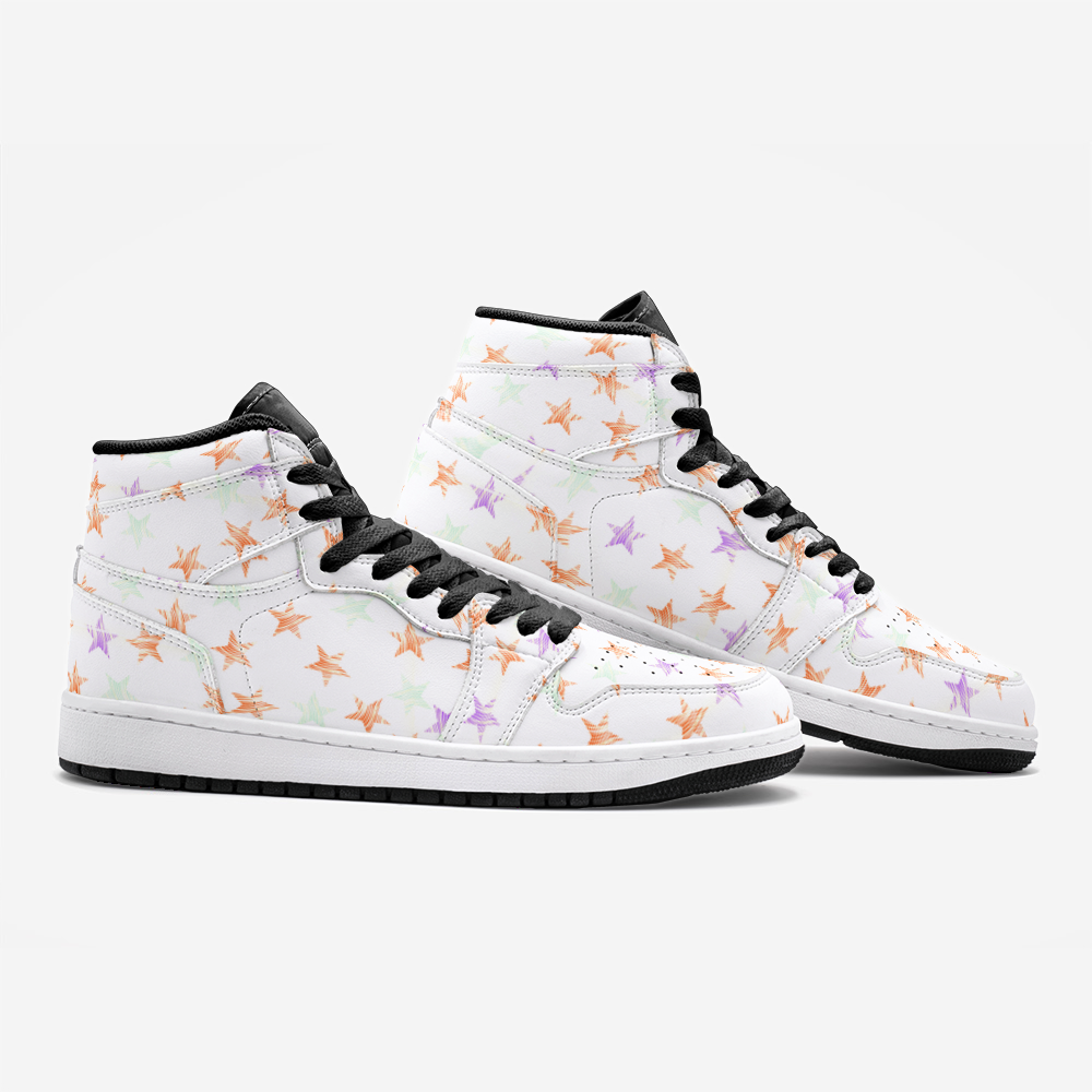 Dallas White Multi Unisex Sneaker from Vluxe by Lucky Nahum