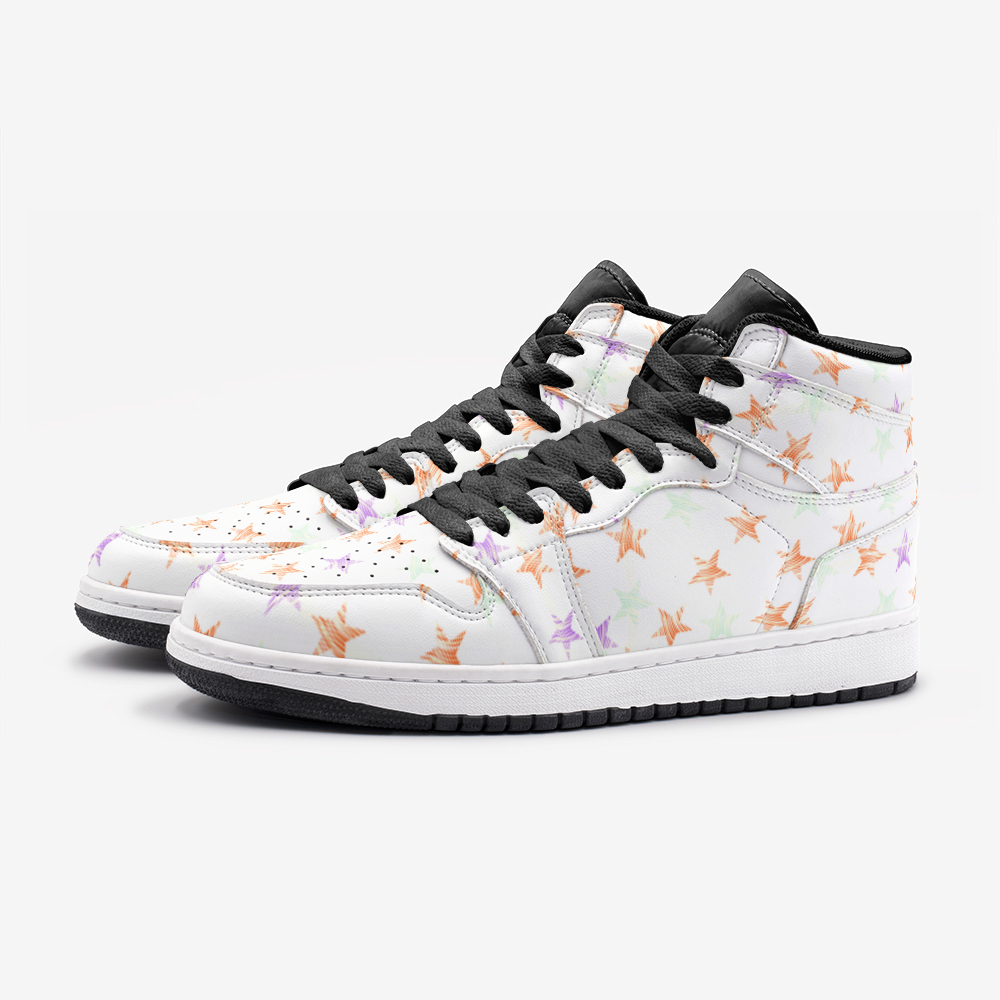 Dallas White Multi Unisex Sneaker from Vluxe by Lucky Nahum