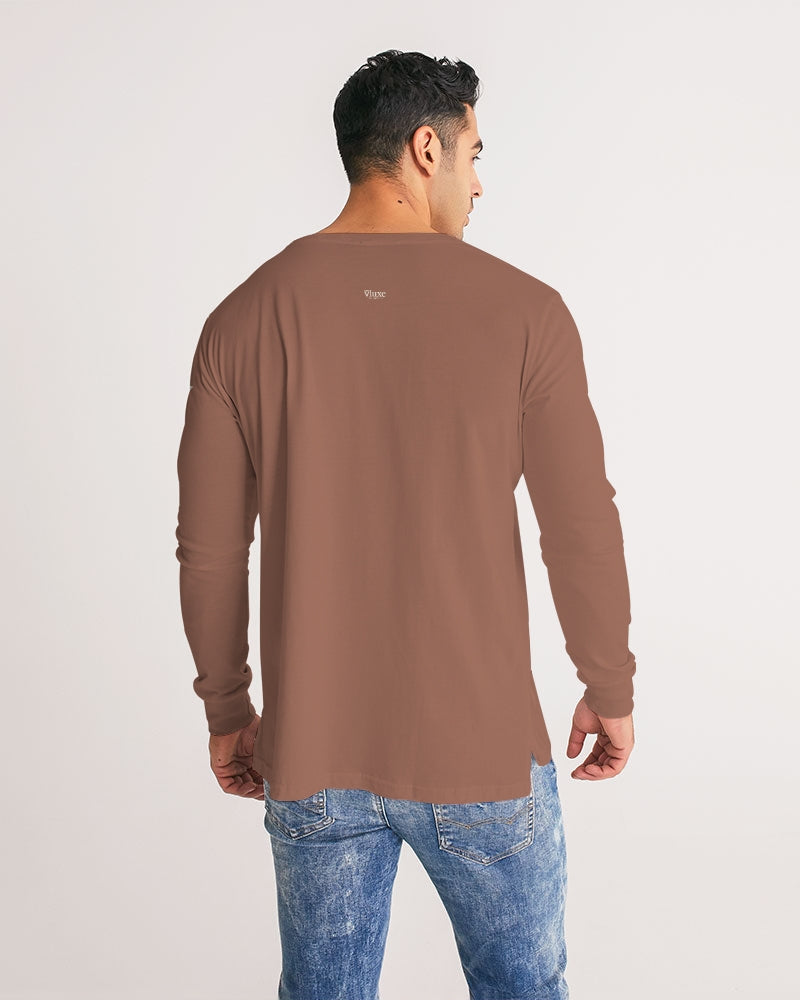 Solid State of Mind Terracotta Men's Long Sleeve Tee