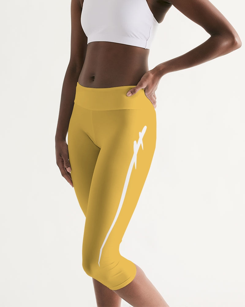 Signature Lucky Lime Honey Women's Mid-Rise Capri