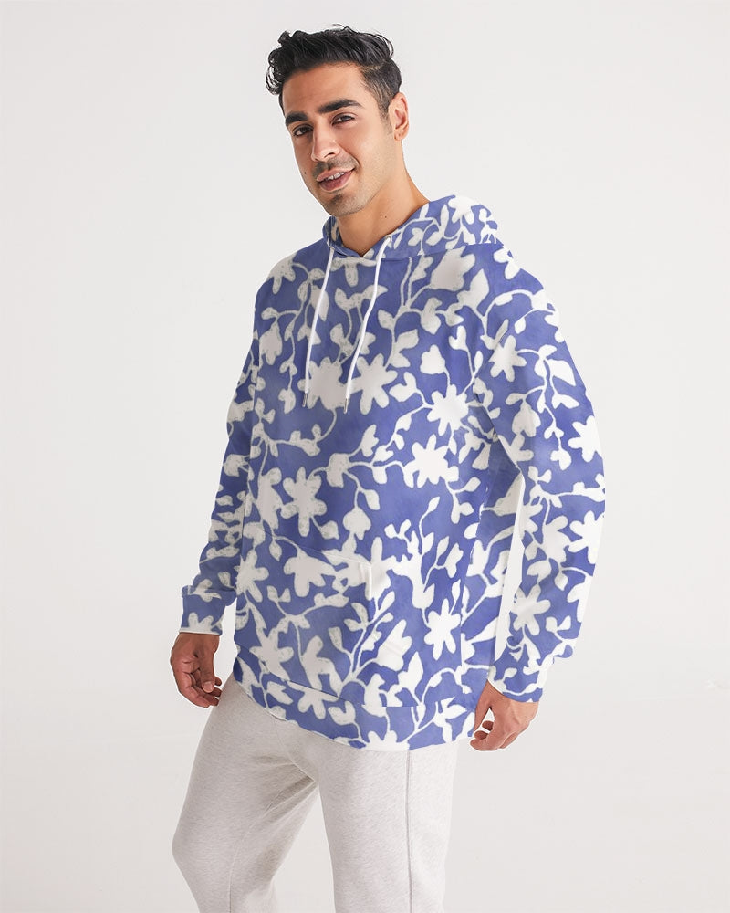 Camo Flower Sky Men's Hoodie