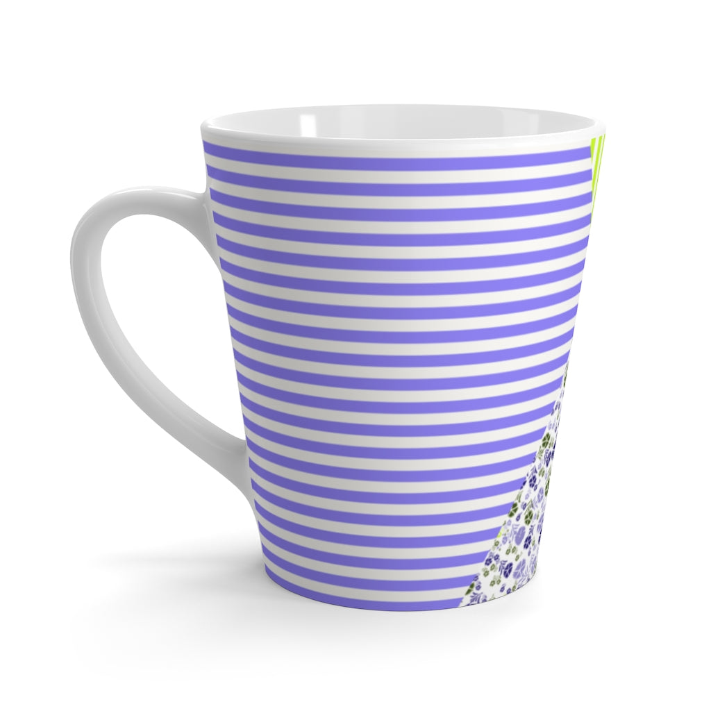 Athens Multi Lavander Latte Mug