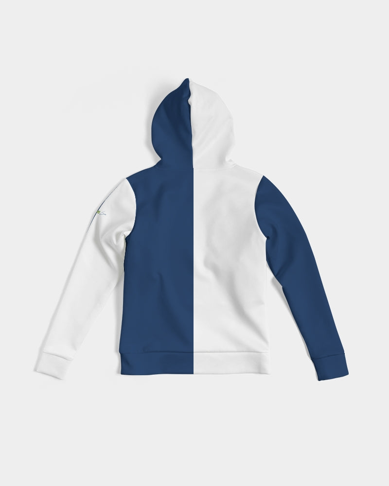 Blocks Navy Seas Women's Hoodie