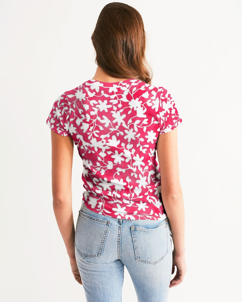 Camo Flower Flame Women's Tee