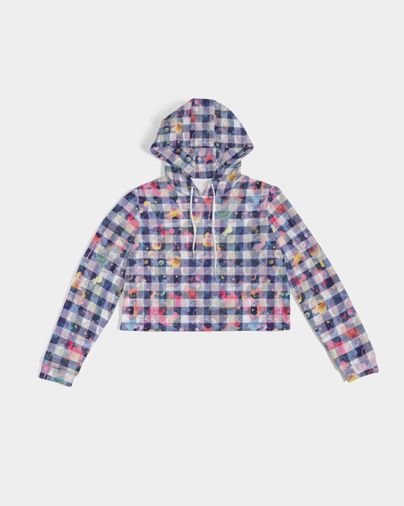 Style Explosion Women's Cropped Hoodie |Always get Lucky