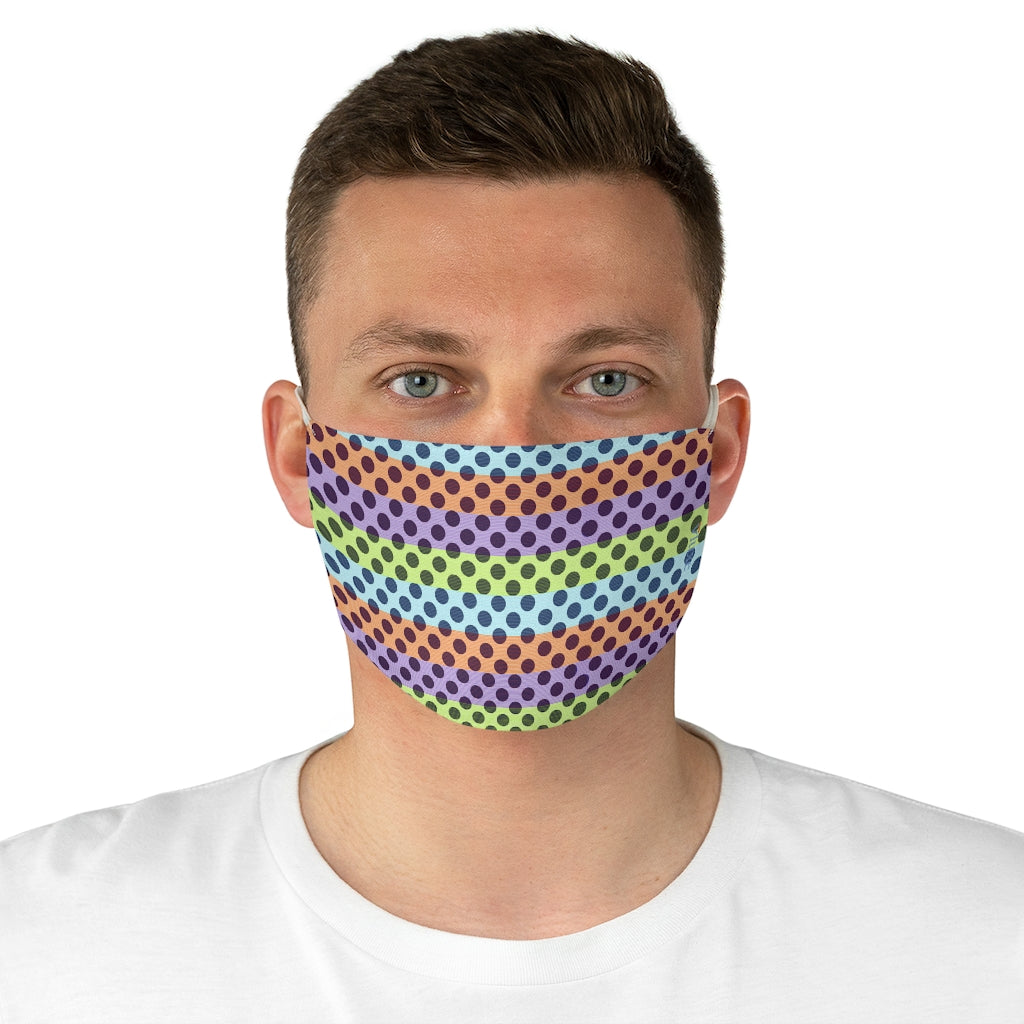 Dotted Landscape Double Layer Fabric Face Mask
