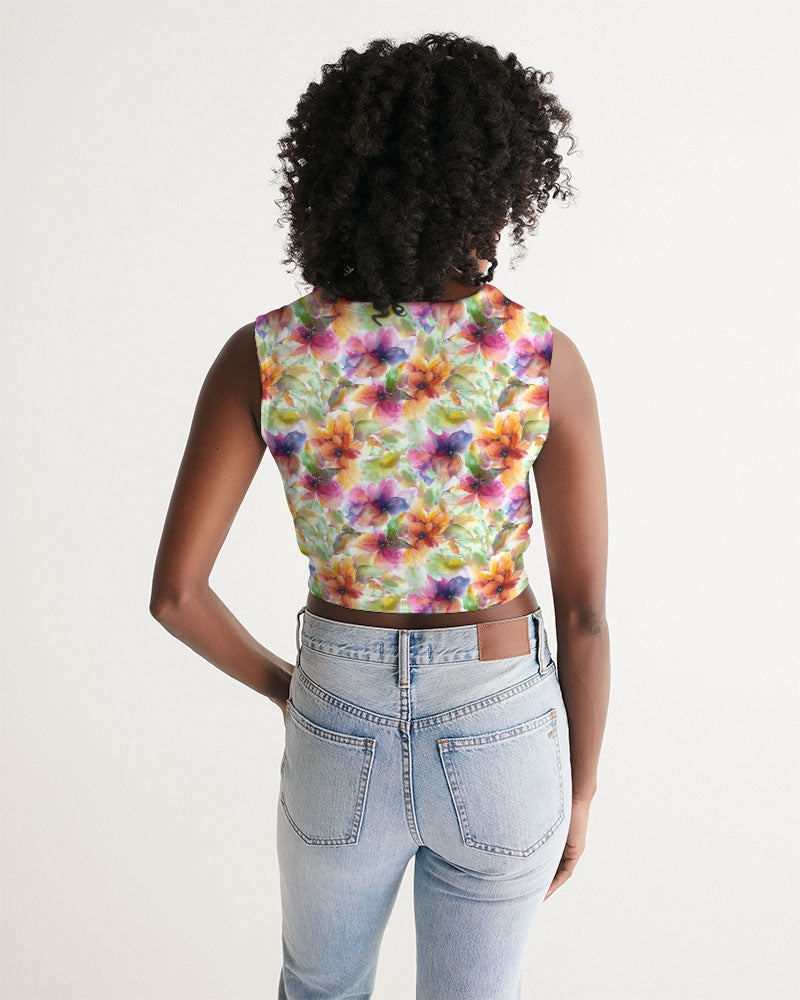 Fleur De Jardin Women's Twist-Front Tank