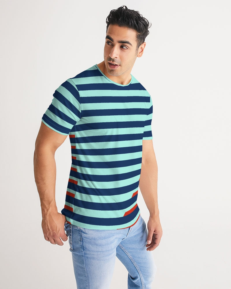 Geo Aqua Men's Tee