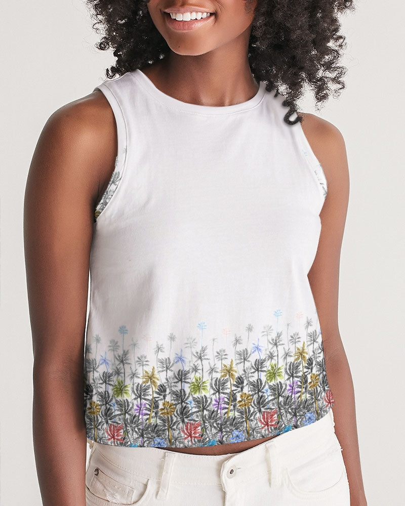 Tropical Winds Women's Cropped Tank