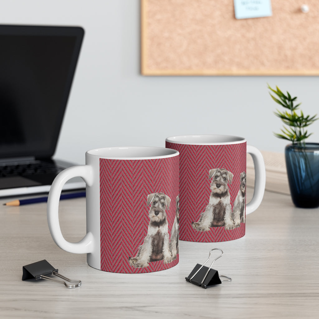 Schnauzer Love Mug 11oz