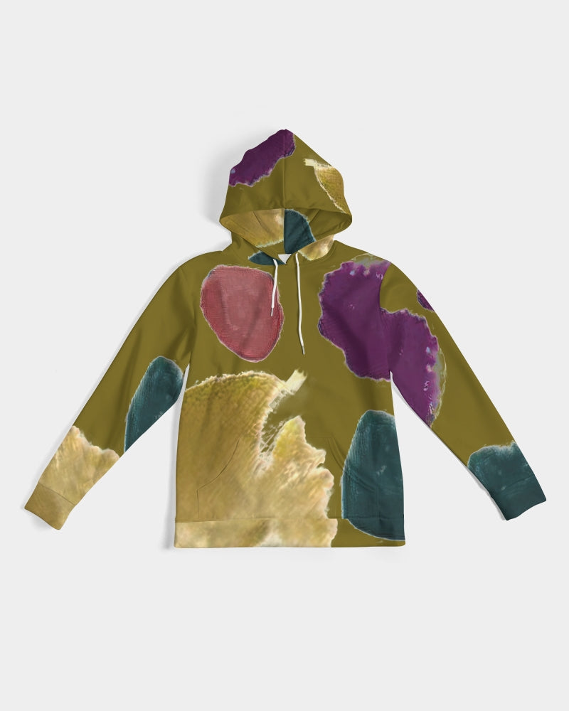 Splash Olive Men's Hoodie| Always Get Lucky