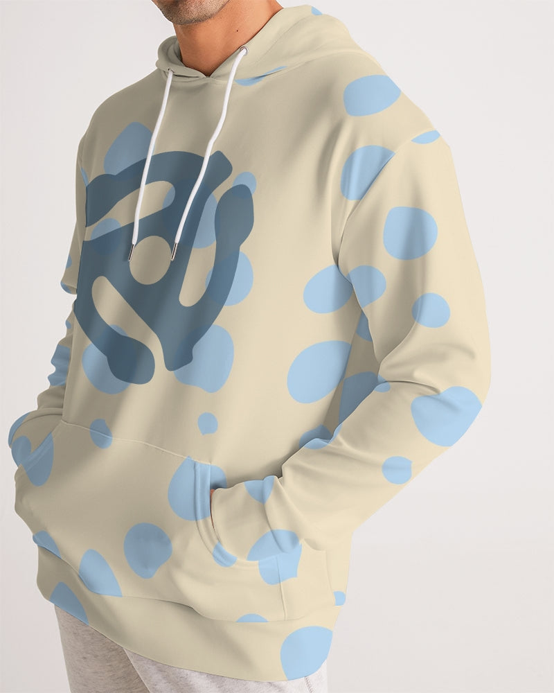 Vanilla Record Vibe Men's Hoodie | Always Get Lucky