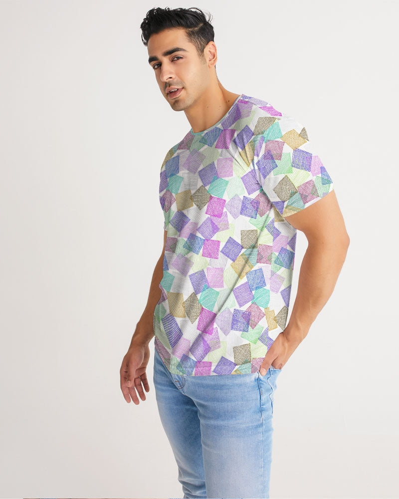 Boxes White Men's Tee