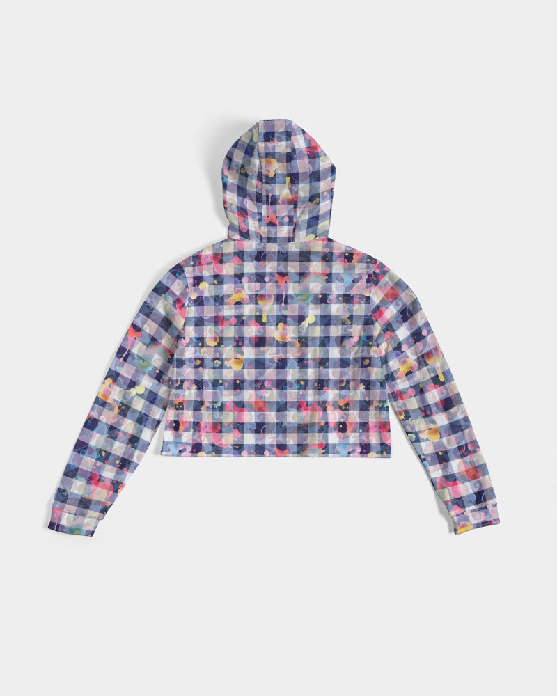 Style Explosion Women's Cropped Hoodie |Always get Lucky