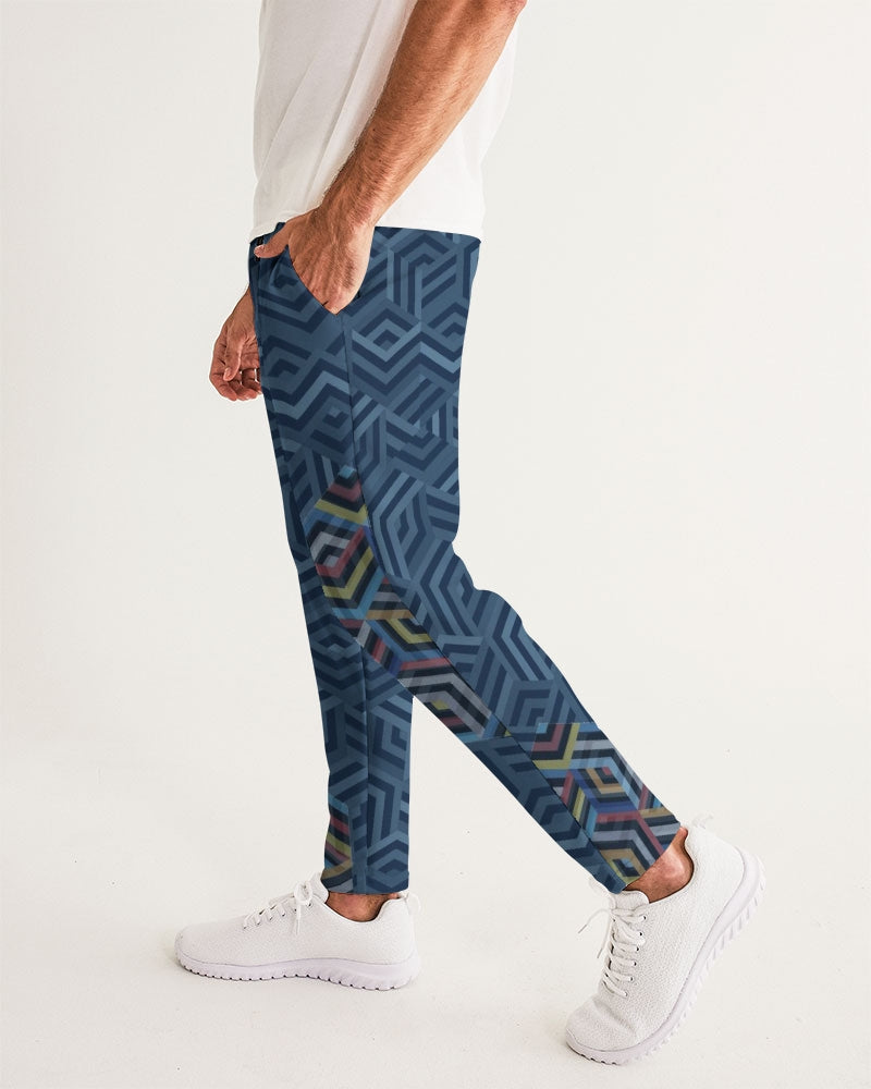 Hexagonic Men's Joggers | Always get Lucky