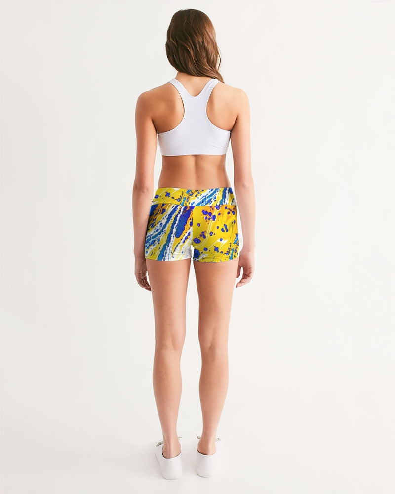 Splash Women's Mid-Rise Yoga Shorts