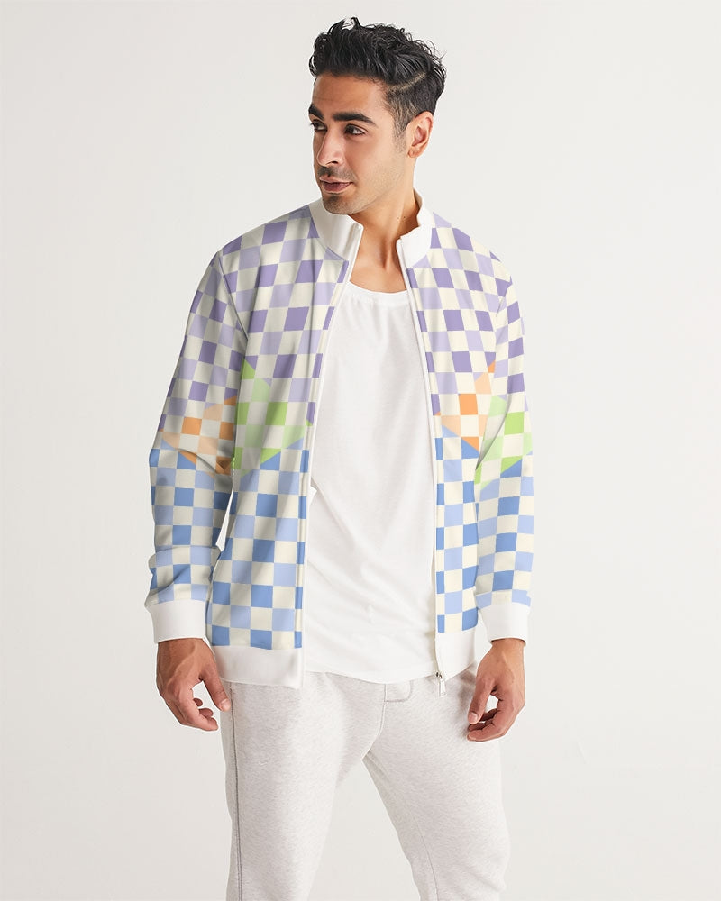 Criss Cross Check Multi Men's Track Jacket