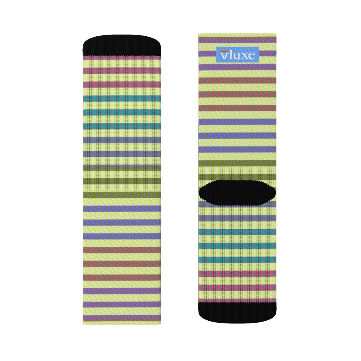 Ring Lime Socks