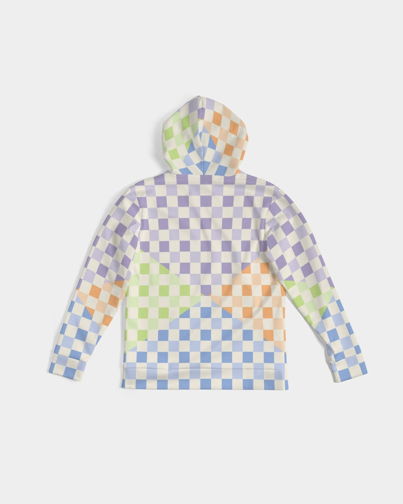 Criss Cross Check Multi Men's Hoodie