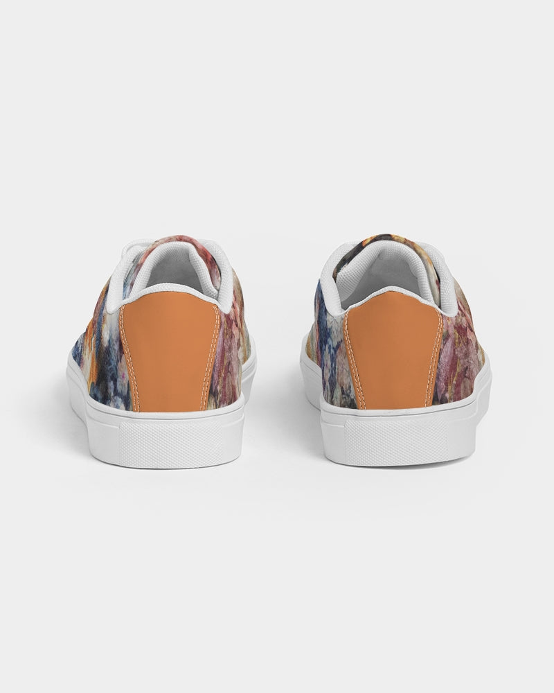 Faded Memory Men's Faux-Leather Sneaker