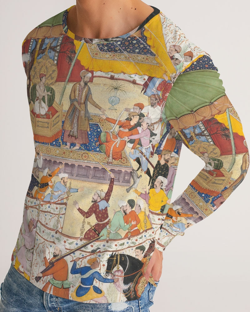 The Young Emperor Akbar  Men's Long Sleeve Tee | Always Get Lucky