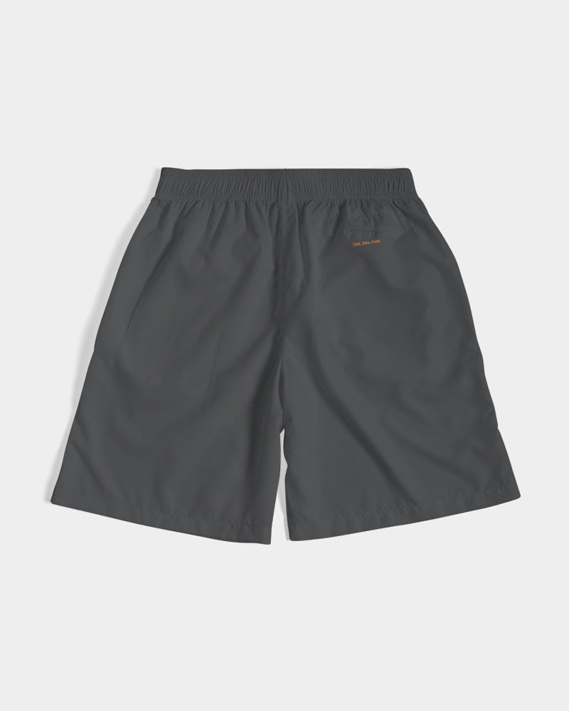 The Split Gray Men's Jogger Shorts