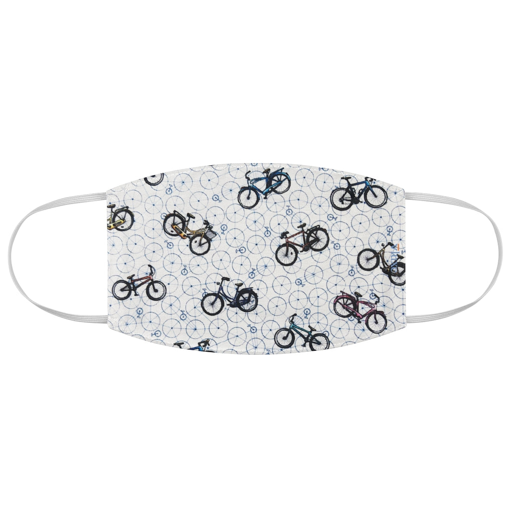 Bicycle Double Layer Fabric Face Mask