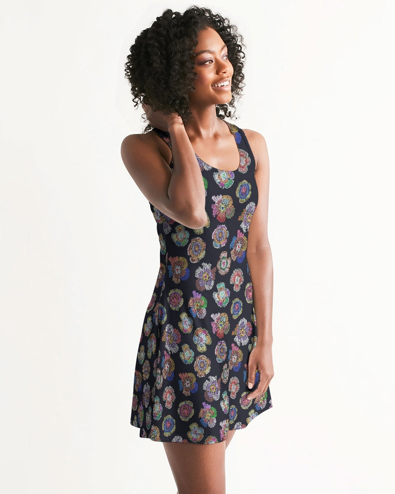 Blooming Women's Racerback Dress | Always Get Lucky