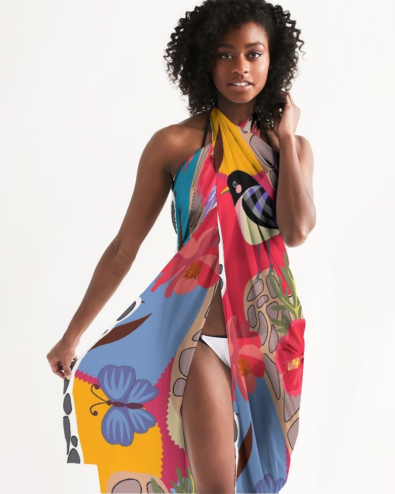 Bird of Paradise Swim Cover Up