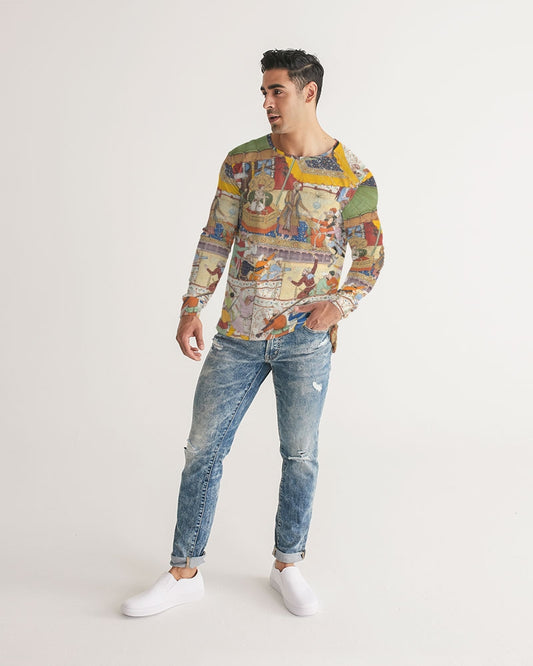 The Young Emperor Akbar  Men's Long Sleeve Tee | Always Get Lucky
