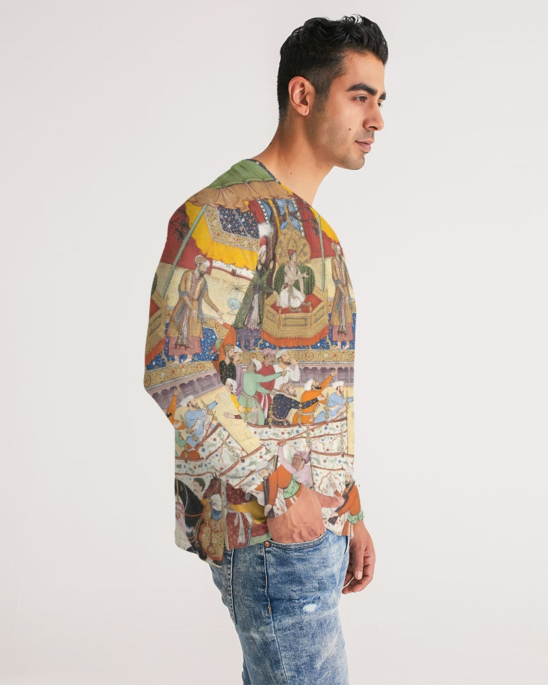The Young Emperor Akbar  Men's Long Sleeve Tee | Always Get Lucky