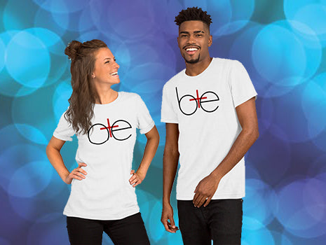 Be Positive Always Short-Sleeve Unisex Crew Tee