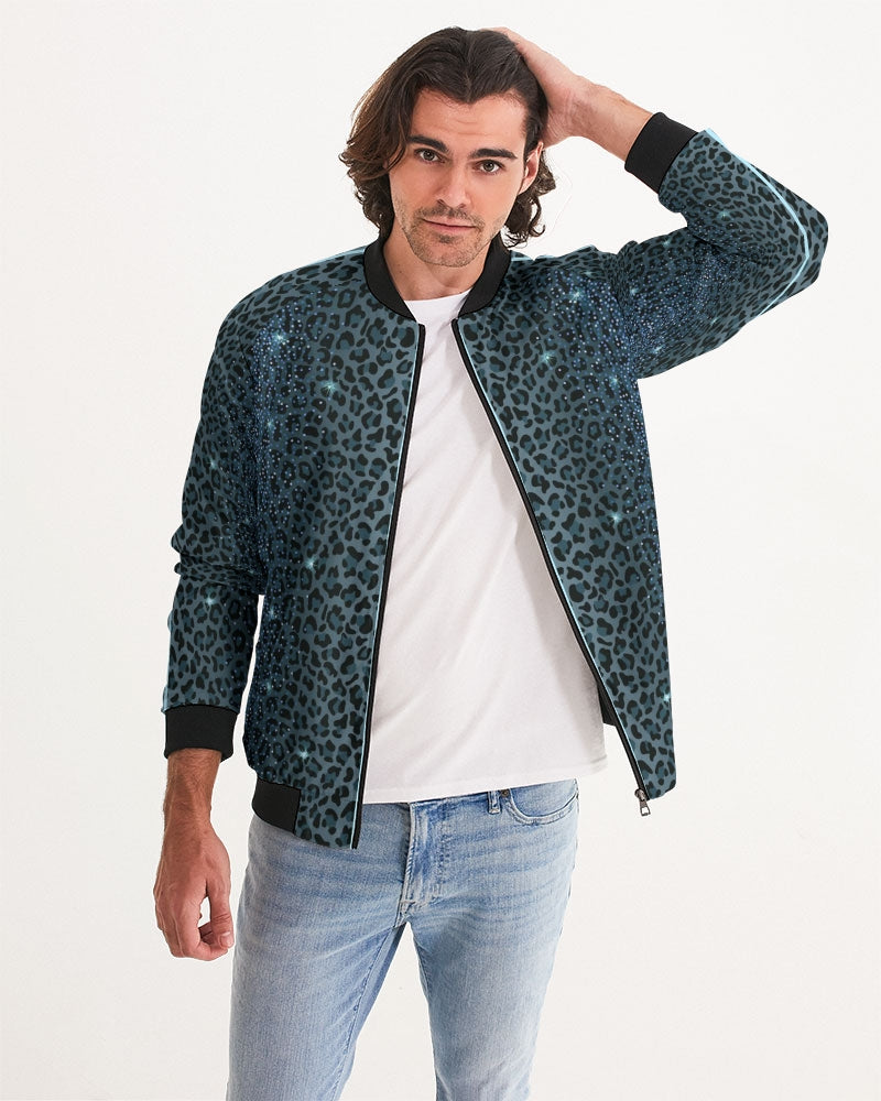 Leopard Nights Men's Bomber Jacket