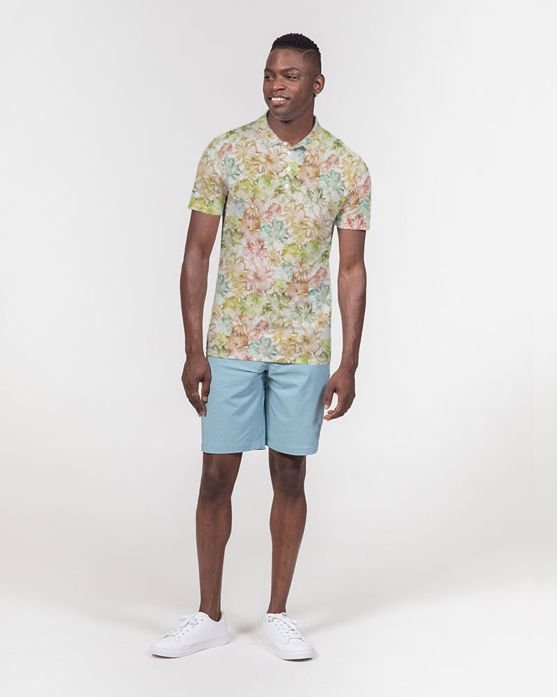 Ostuni Men's Slim Fit Short Sleeve Polo