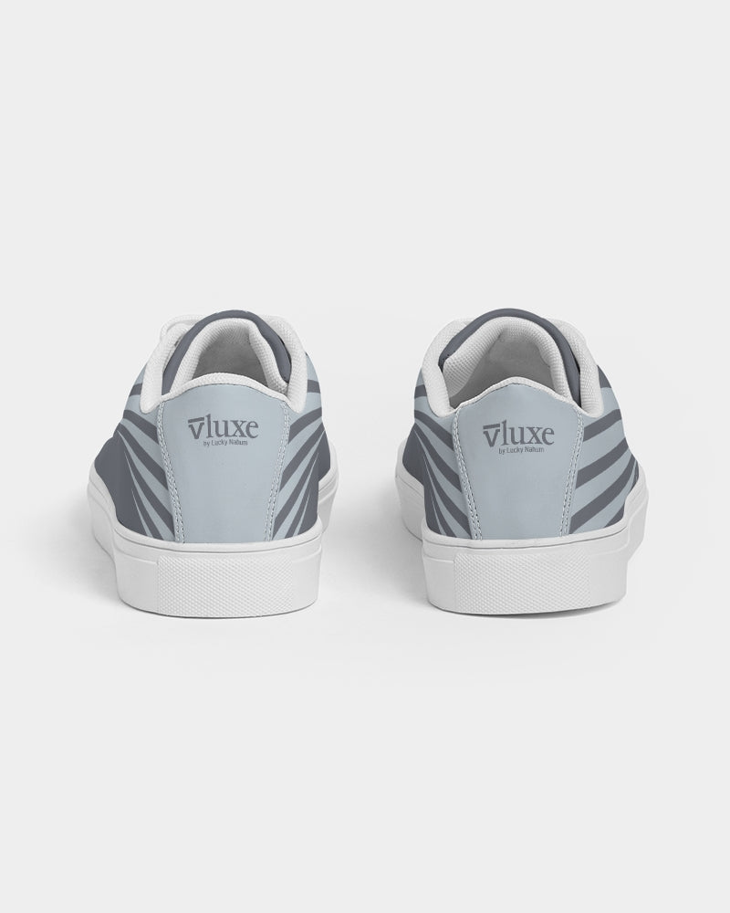 Solid State Of Mind Gray Men's Faux-Leather Sneaker