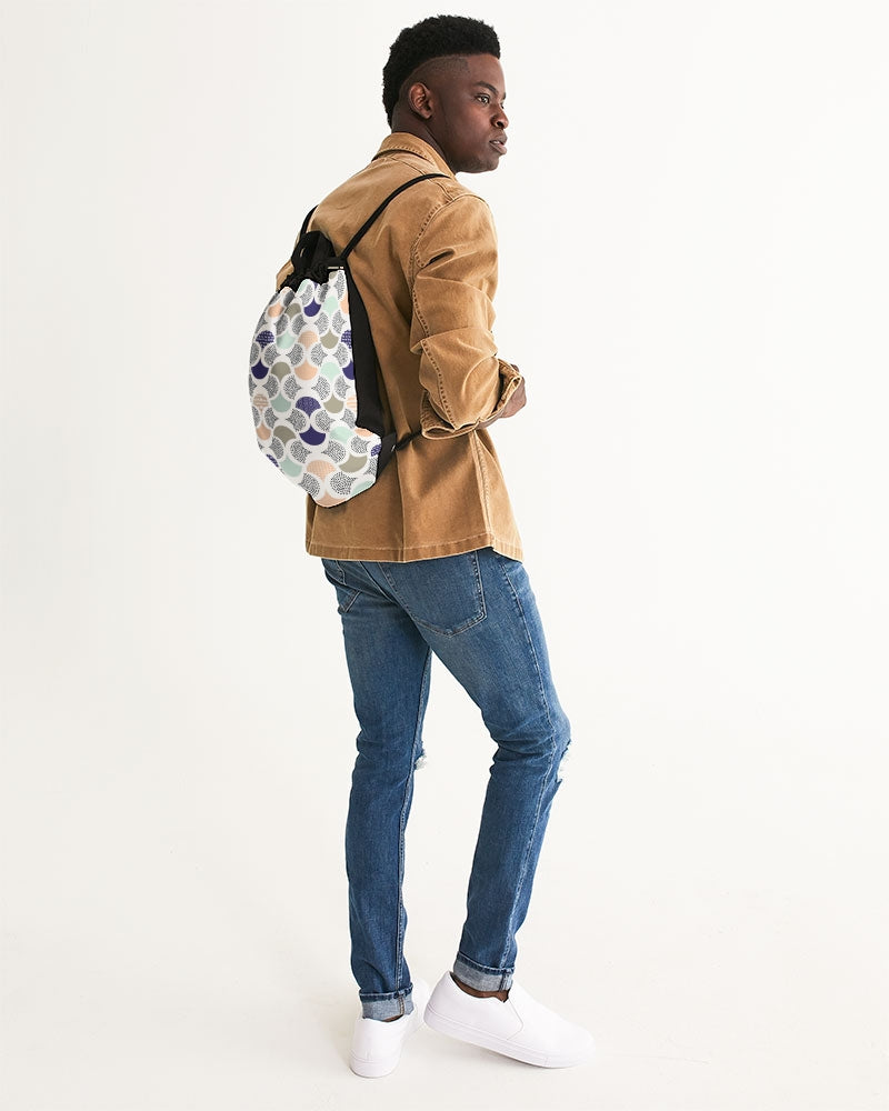 Shells Canvas Drawstring Bag