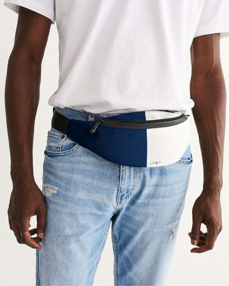 Blocks Navy Seas Crossbody Sling Bag