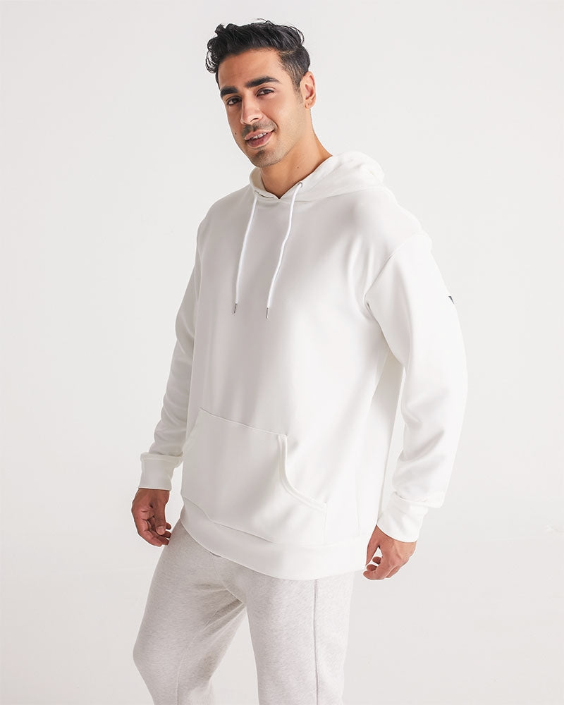 Solid State Of Mind White Men's Hoodie