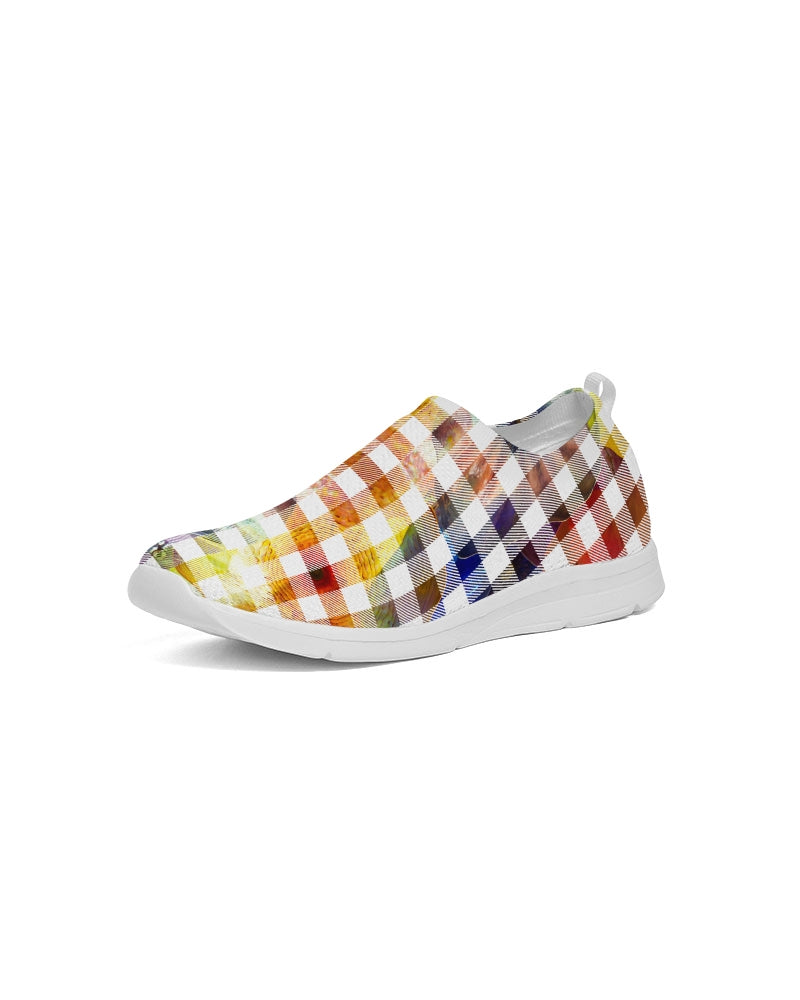 Fantasy Check Women's Slip-On Flyknit Shoe