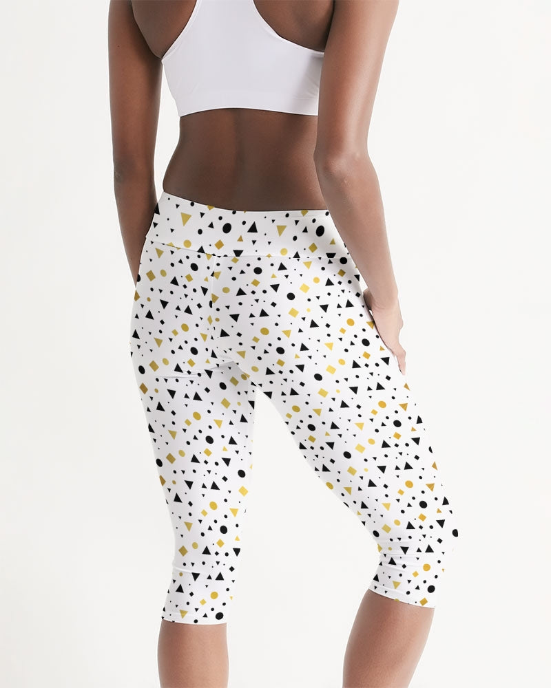 New Dots Women's Mid-Rise Capri