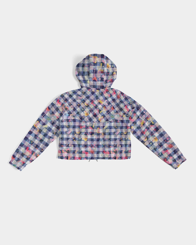 Style Explosion Women's Cropped Windbreaker