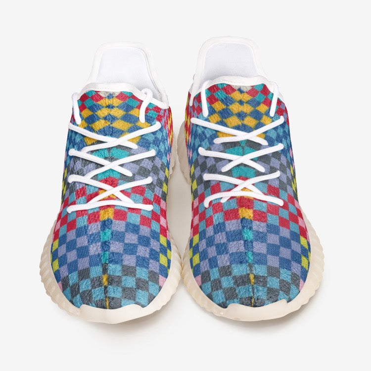 Super Checked Unisex Lightweight YZ Comfort Shoes