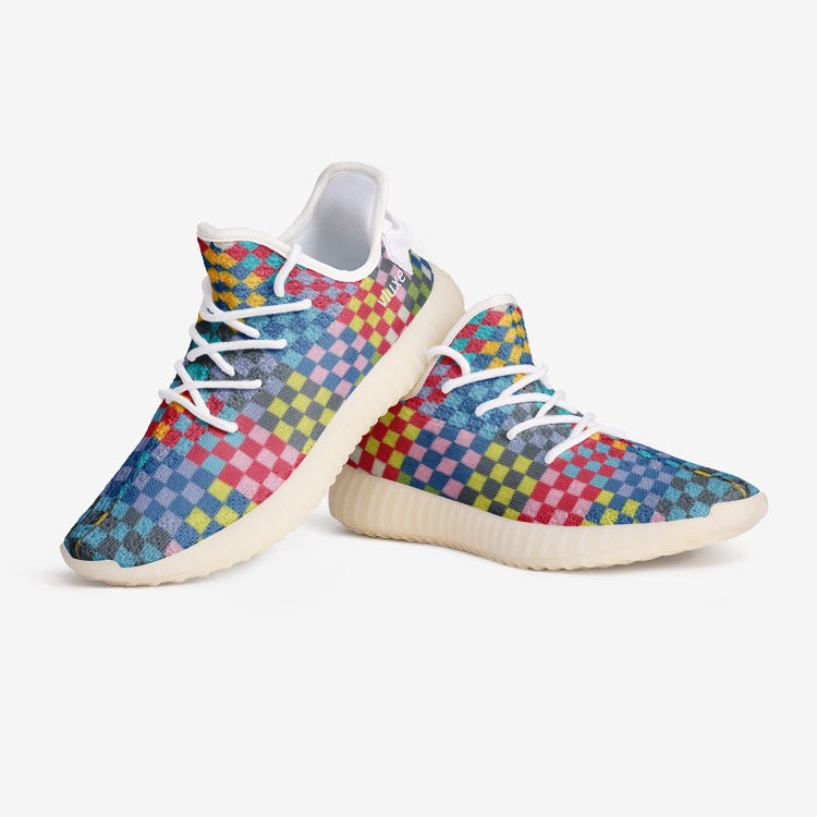 Super Checked Unisex Lightweight YZ Comfort Shoes