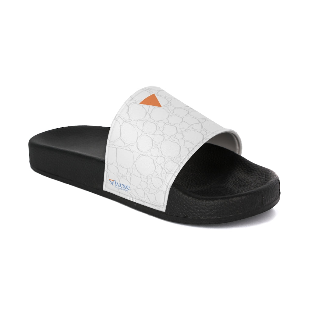 Salento White Women's Slide Sandals
